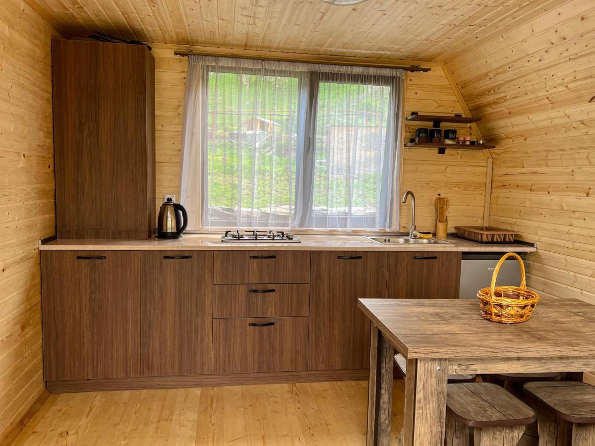 Pine Chalet Kazbegi ภายนอก รูปภาพ