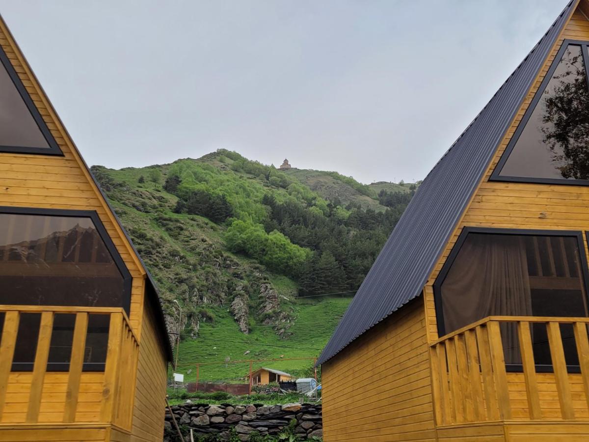 Pine Chalet Kazbegi ภายนอก รูปภาพ