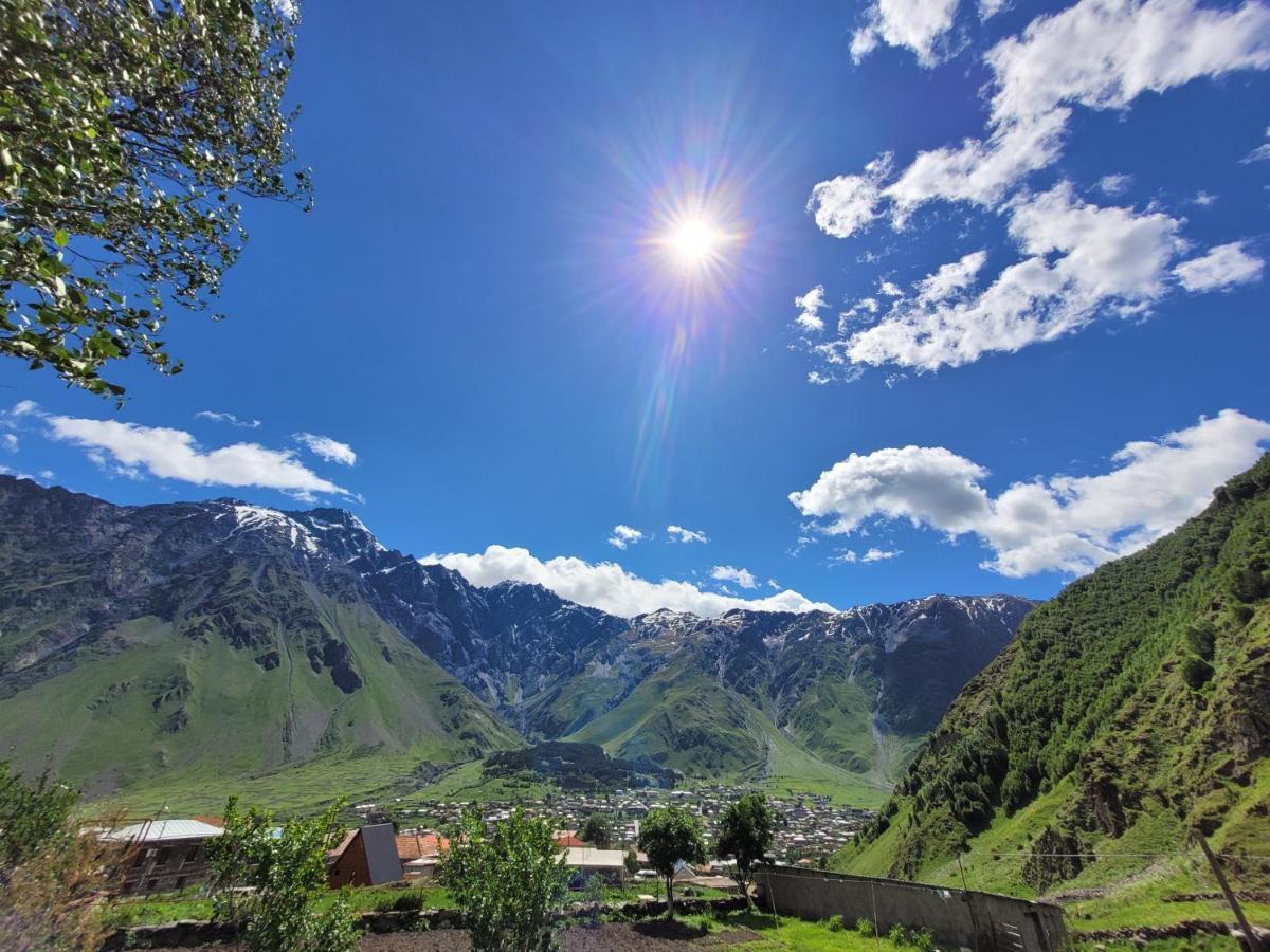 Pine Chalet Kazbegi ภายนอก รูปภาพ